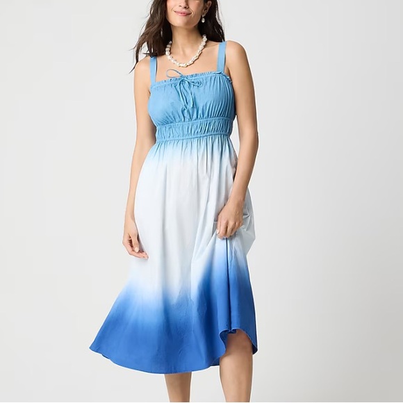 J. Crew Dresses & Skirts - J Crew Ombré Midi Dress XS‎ Blue